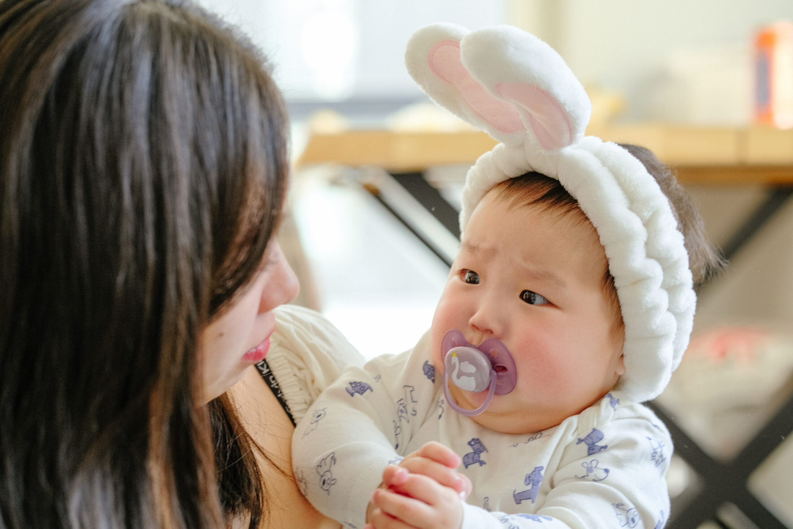 Mother and baby connection